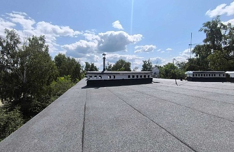 В Бессоновке завершился капитальный ремонт крыши многоквартирного дома